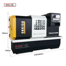 CK6150*1000 mm GSK Sistema CNC Tornio de metal Swiss CNC Automático Torneo